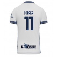 Inter Milan Joaquin Correa #11 Bortedrakt 2024-25 Kortermet